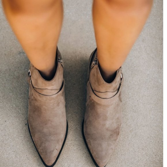 FELICITY Suede Western Boots - Picture 6 of 12